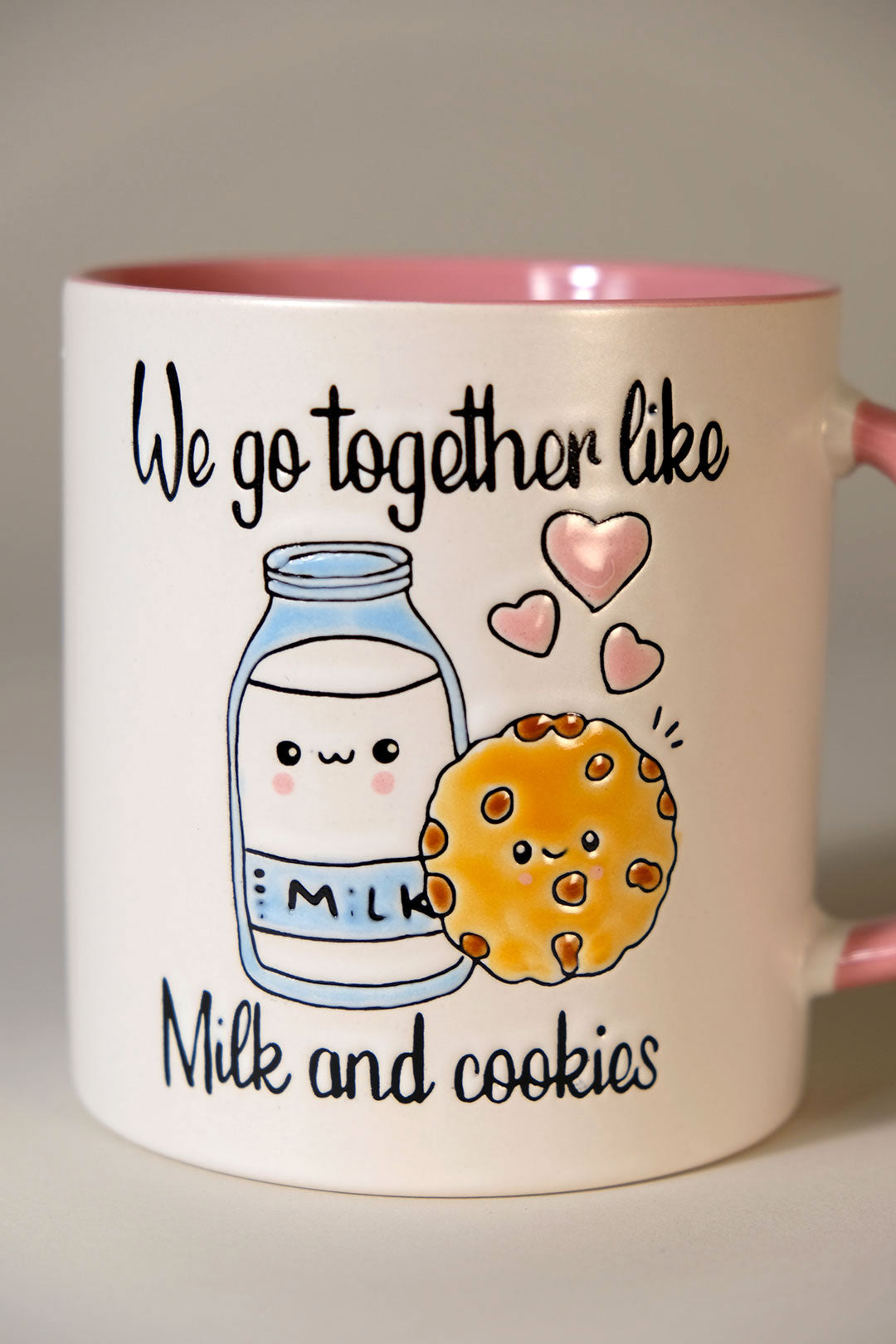 Valentine's Donut & Cookies 21oz Mug Set of 2