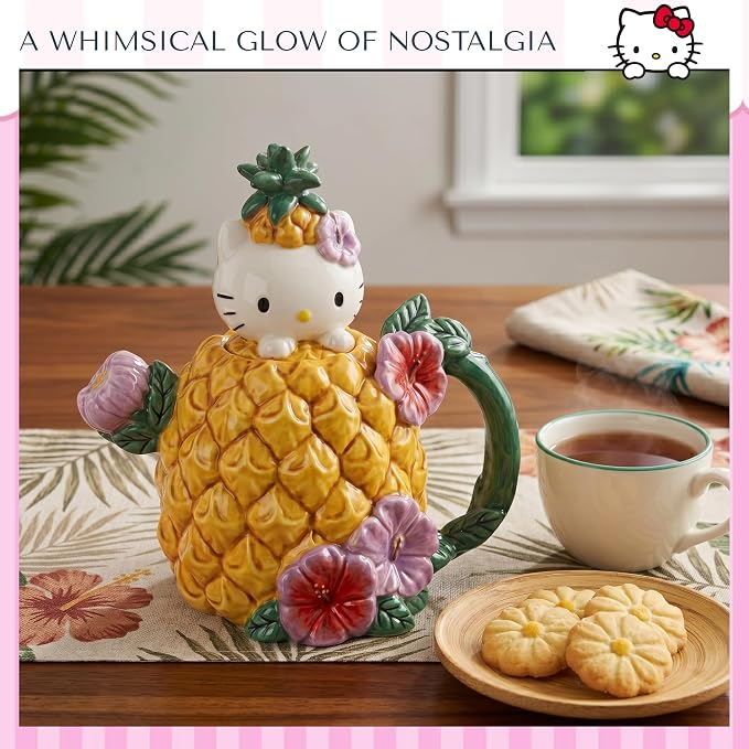 Hello Kitty Pineapple Party Teapot