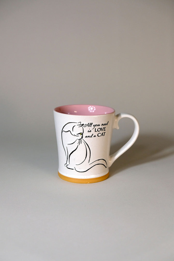 All You Need is Love and a Cat 17oz Mug