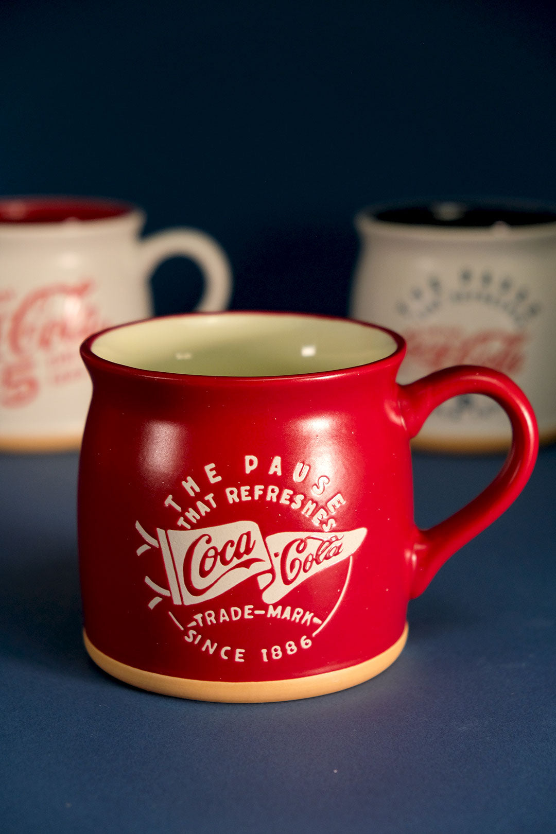 Coca Cola 17oz Mug Set of 3