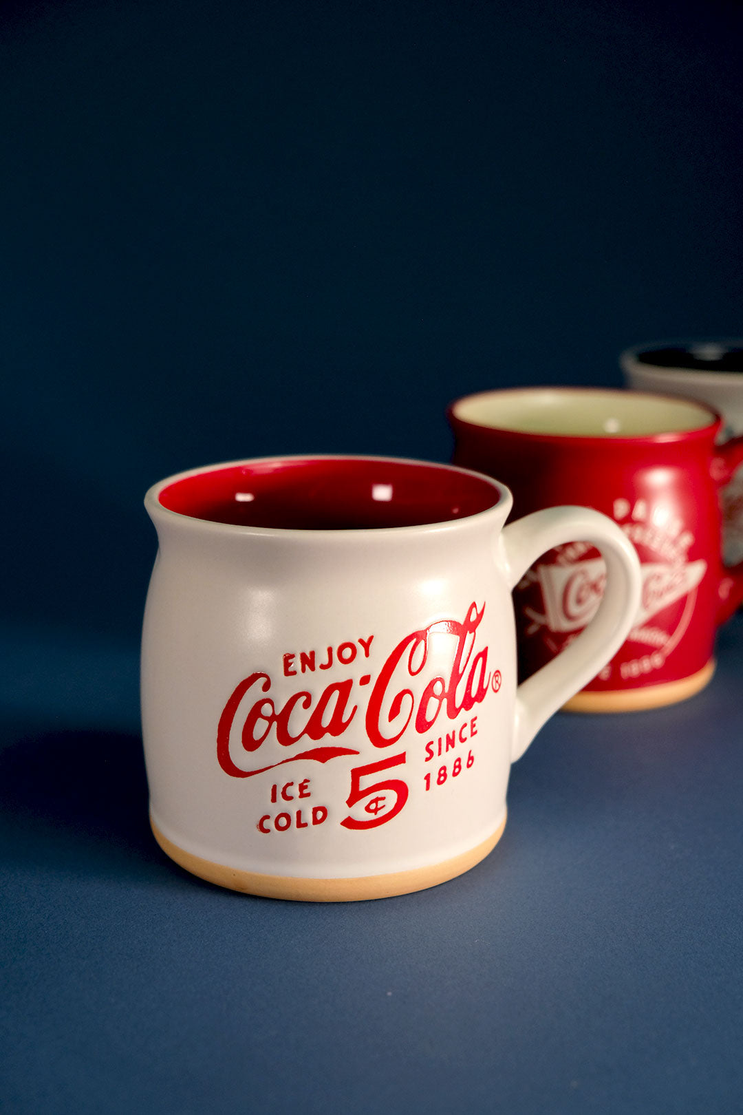 Coca Cola 17oz Mug Set of 3