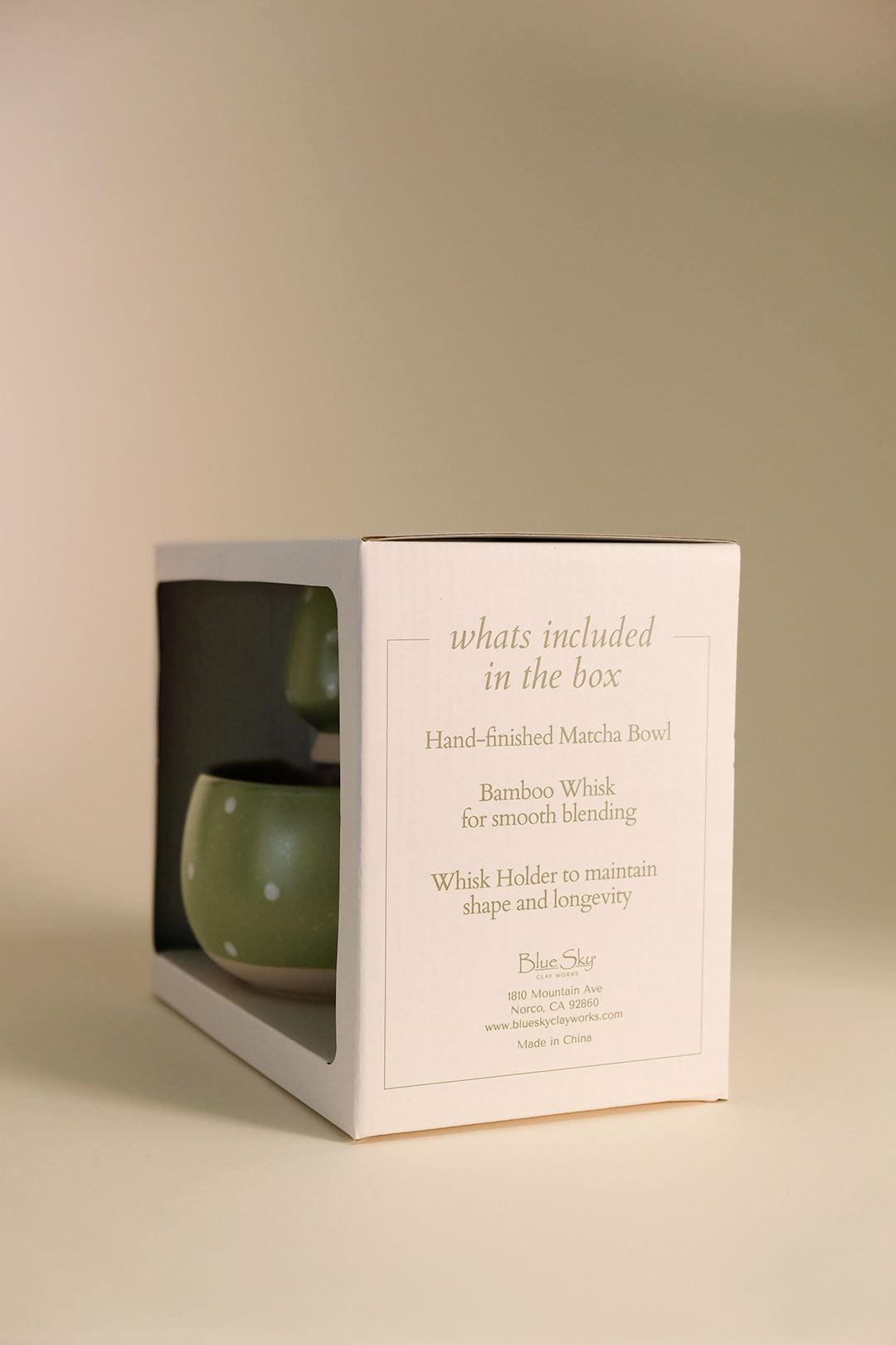 Sage Marbles 5" Matcha Tea Set