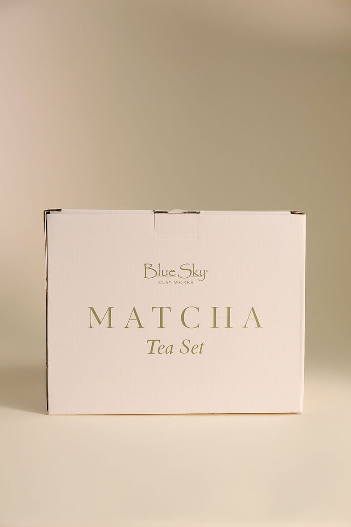 Sage Marbles 5" Matcha Tea Set