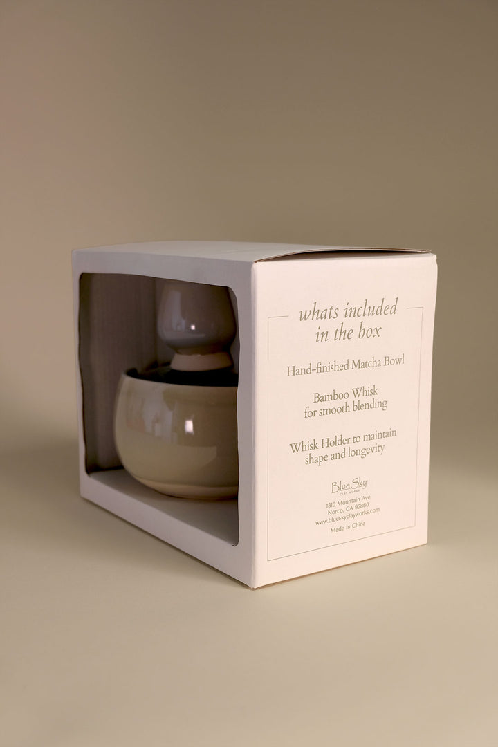 Pearl 5" Matcha Tea Set