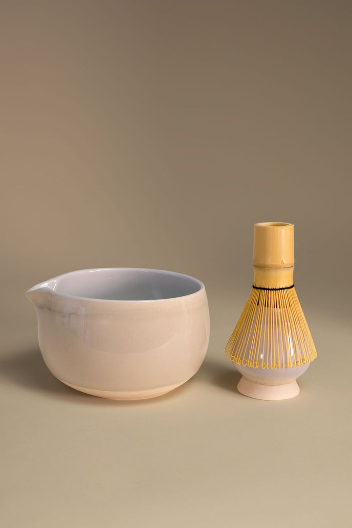 Pearl 5" Matcha Tea Set