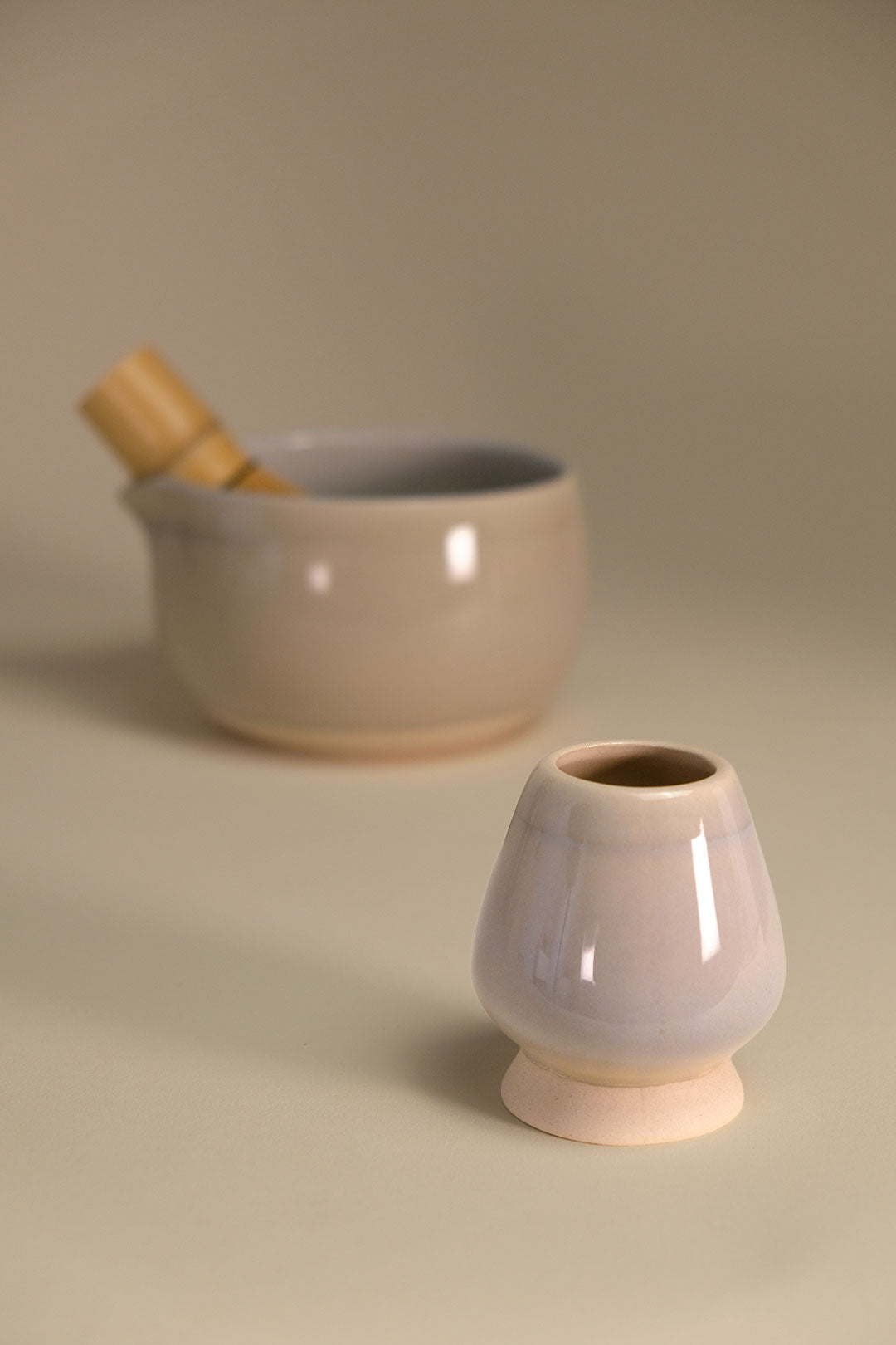 Pearl 5" Matcha Tea Set