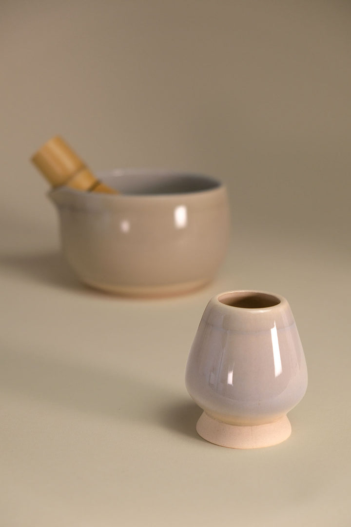 Pearl 5" Matcha Tea Set
