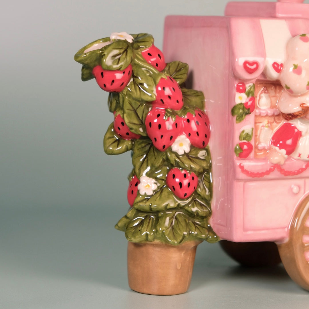 Strawberry Shortcake Teacart Teapot