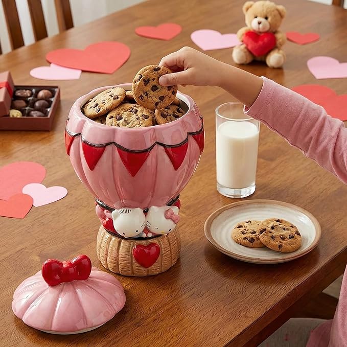 Hello Kitty and Dear Daniel Balloon Cookie Jar