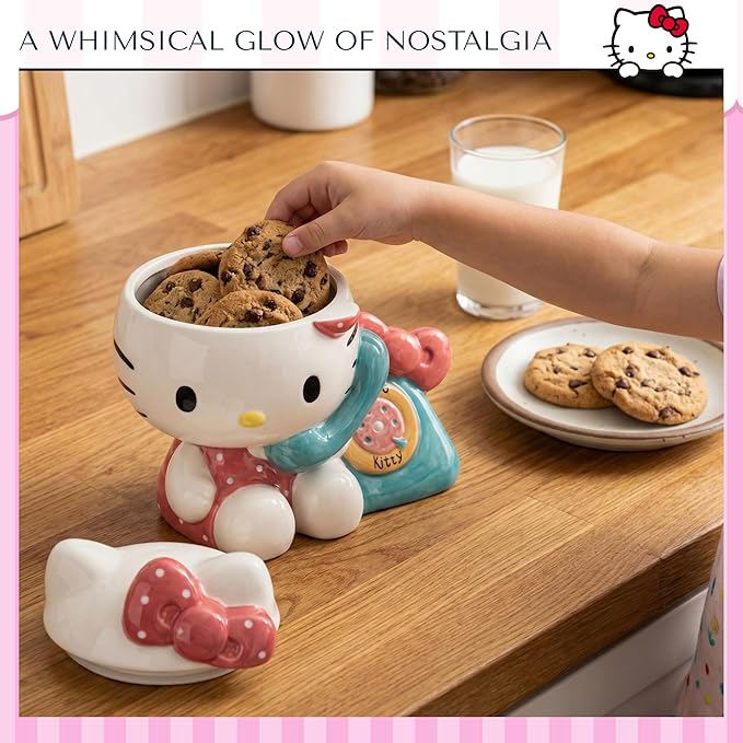 Hello Kitty Phone Call Cookie Jar