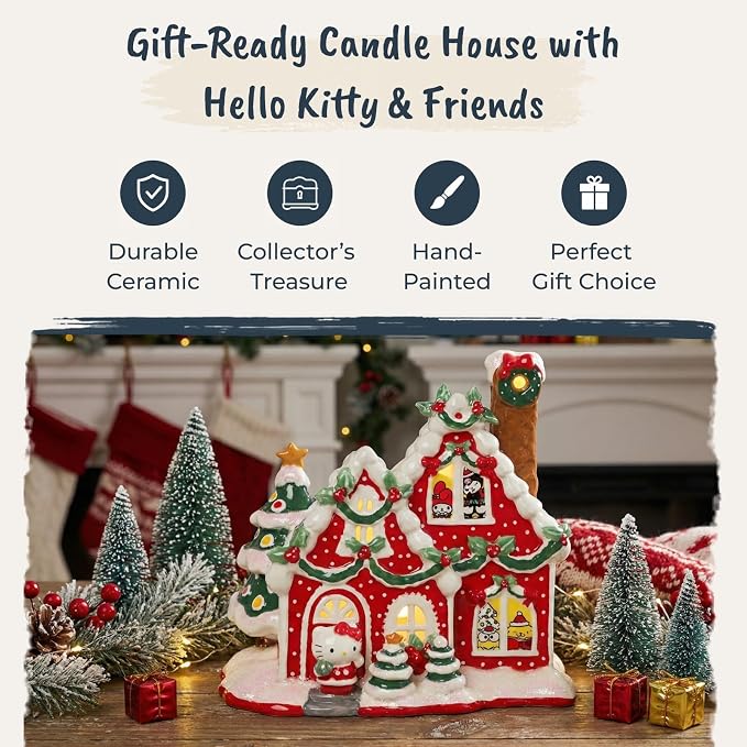 Hello Kitty and Friends Red Candle House