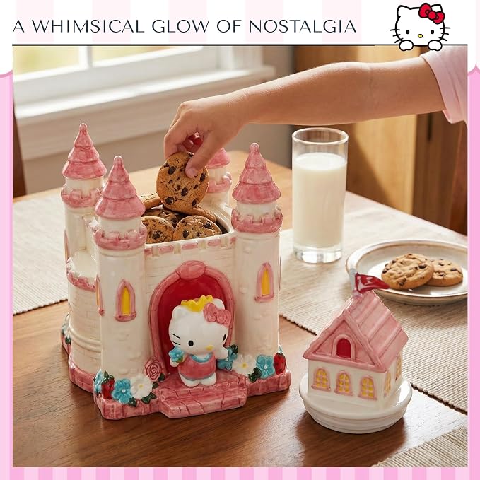 Hello Kitty Princess Castle Cookie Jar