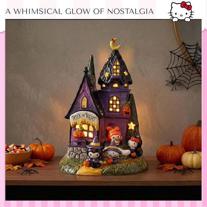 Clayworks Hello Kitty and Friends Trick or Treat Candle House