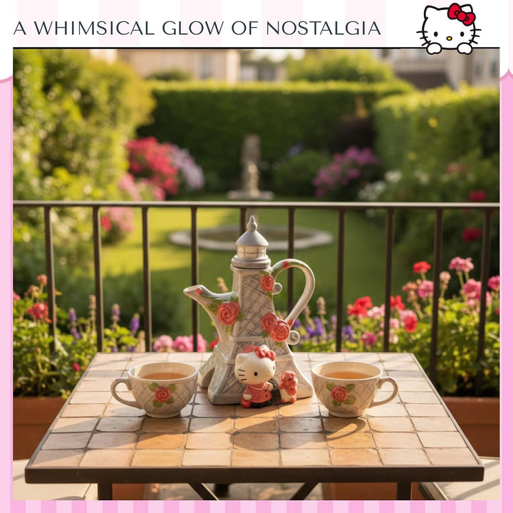 Hello Kitty Bonjour Paris Teapot
