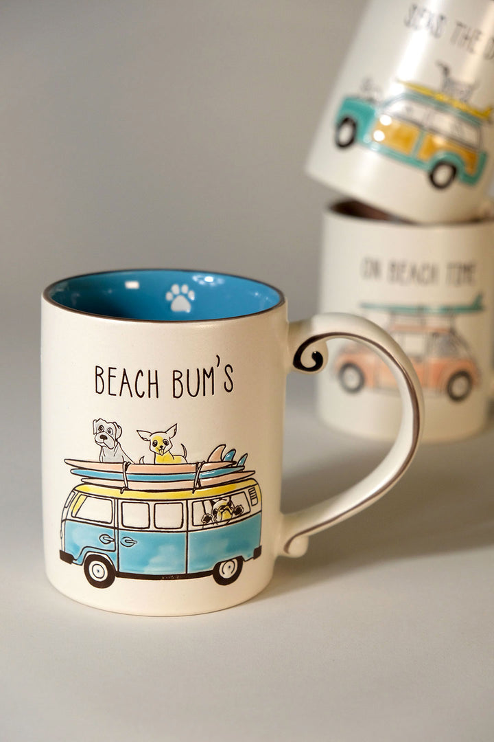 Spectrum Beach Bum 16oz Mug set of 3