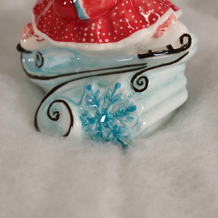 HELLO KITTY ICE SKATING FIGURINE