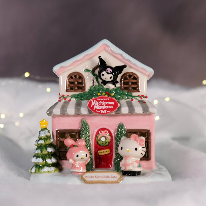 Kuromi's Mischievous Mistletoe Candle House