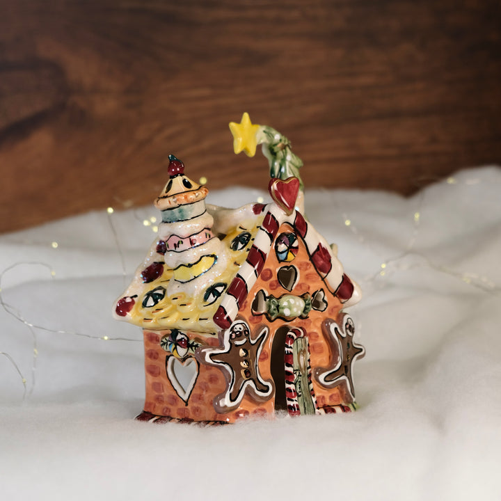 Gingerbread Candle House