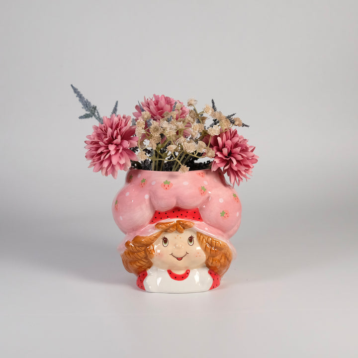 Strawberry Shortcake Figural Planter