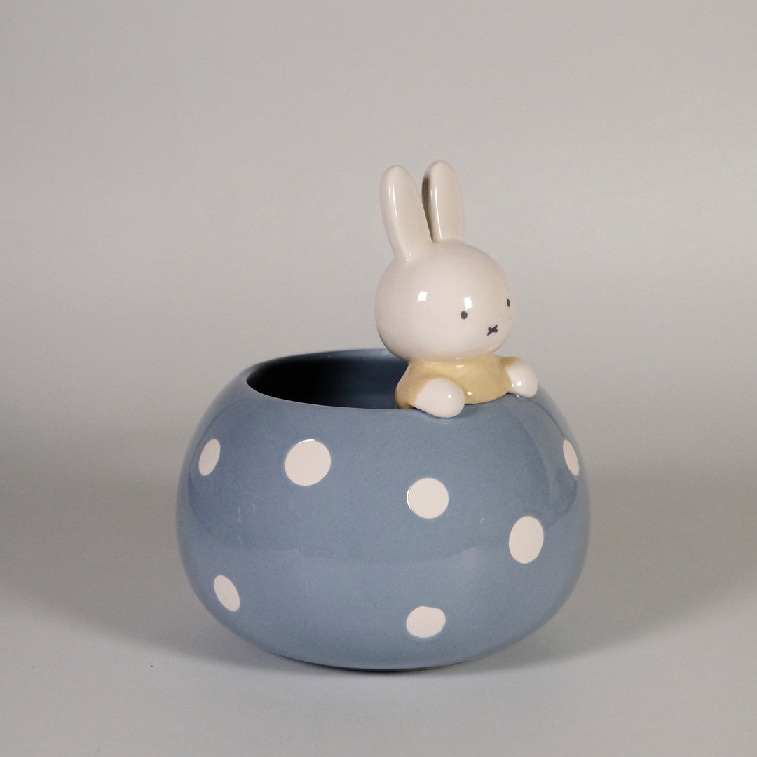 Miffy Peek-A-Bloom Blue Planter