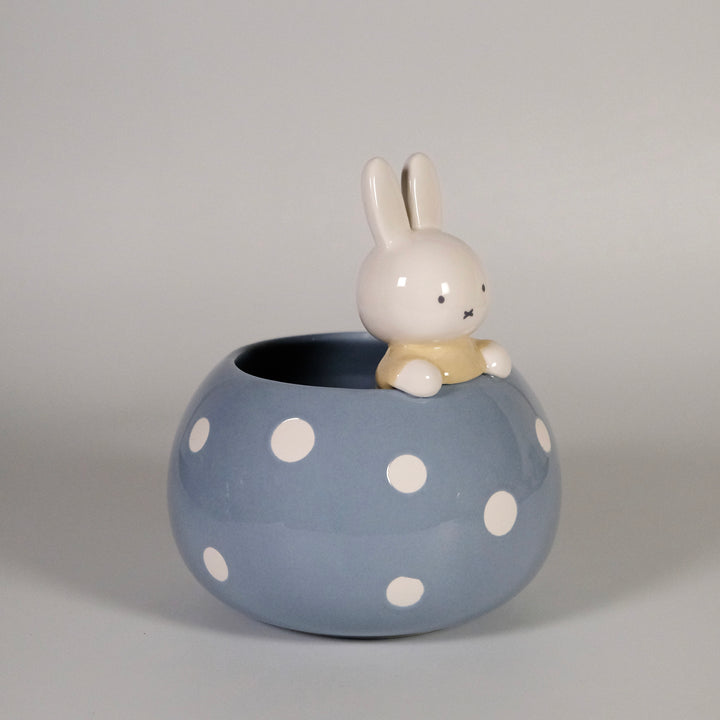 Miffy Peek-A-Bloom Blue Planter