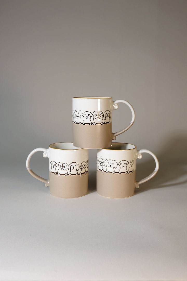 Spectrum I Ruff You 16oz Mug Set of 3