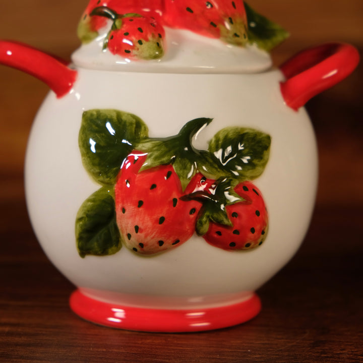 Strawberry Sugar Bowl