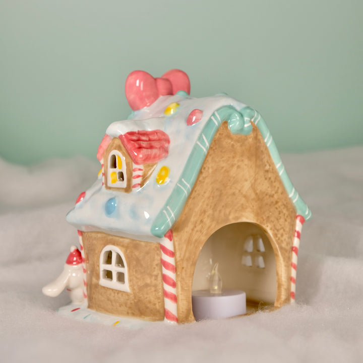 CHRISTMAS HELLO KITTY & FRIENDS CANDLE HOUSE