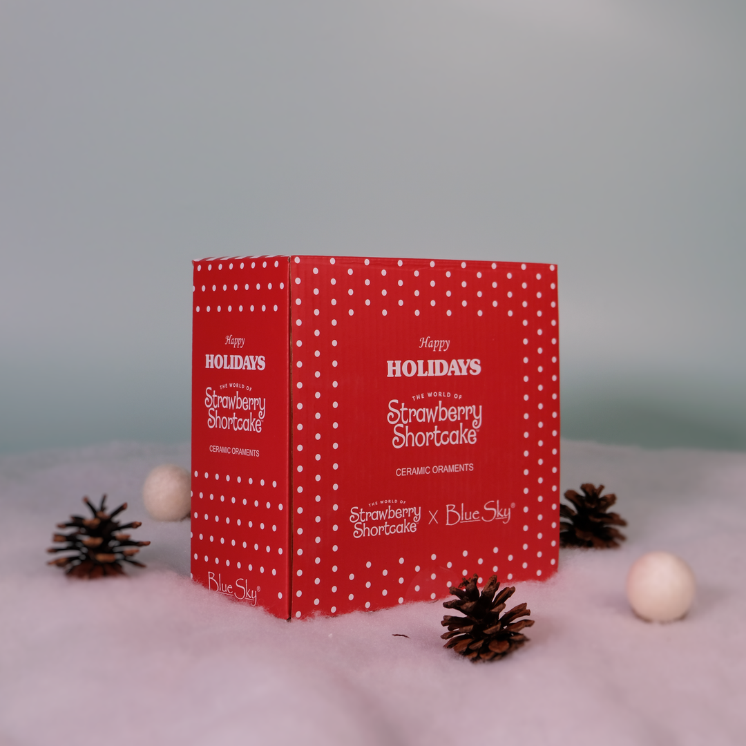 Strawberry Shortcake Berry Bliss Holiday Cheer Ornament Set of 2