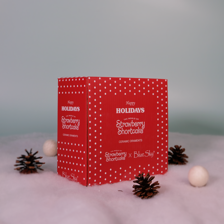 Strawberry Shortcake Berry Bliss Holiday Cheer Ornament Set of 2