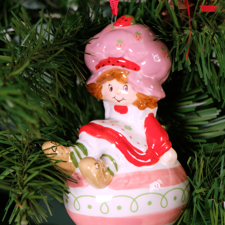 Strawberry Shortcake Berry Bliss Holiday Cheer Ornament Set of 2
