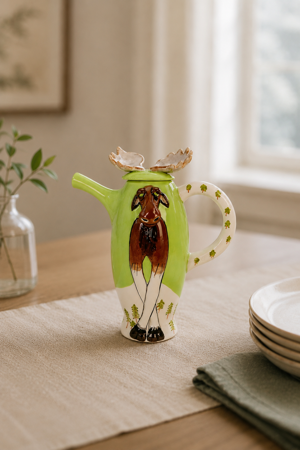 Milu Deer Teapot