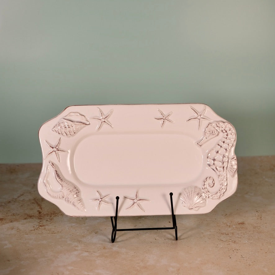 Laguna Coastal White Tray Serving Plate - Thumbnail 5