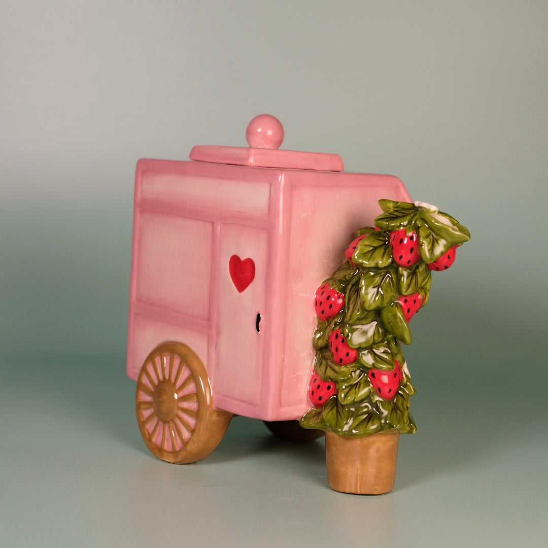 Strawberry Shortcake Teacart Teapot