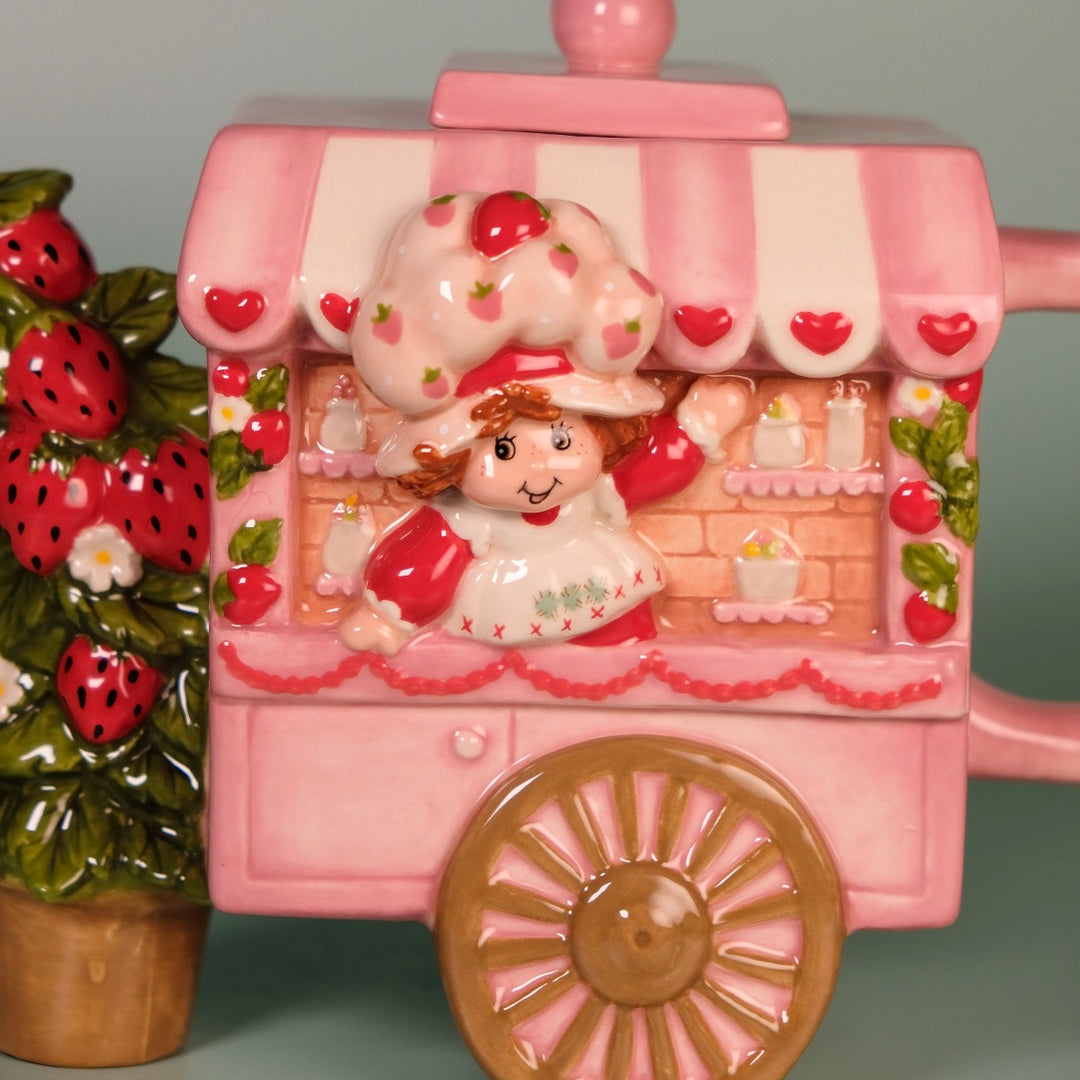 Strawberry Shortcake Teacart Teapot