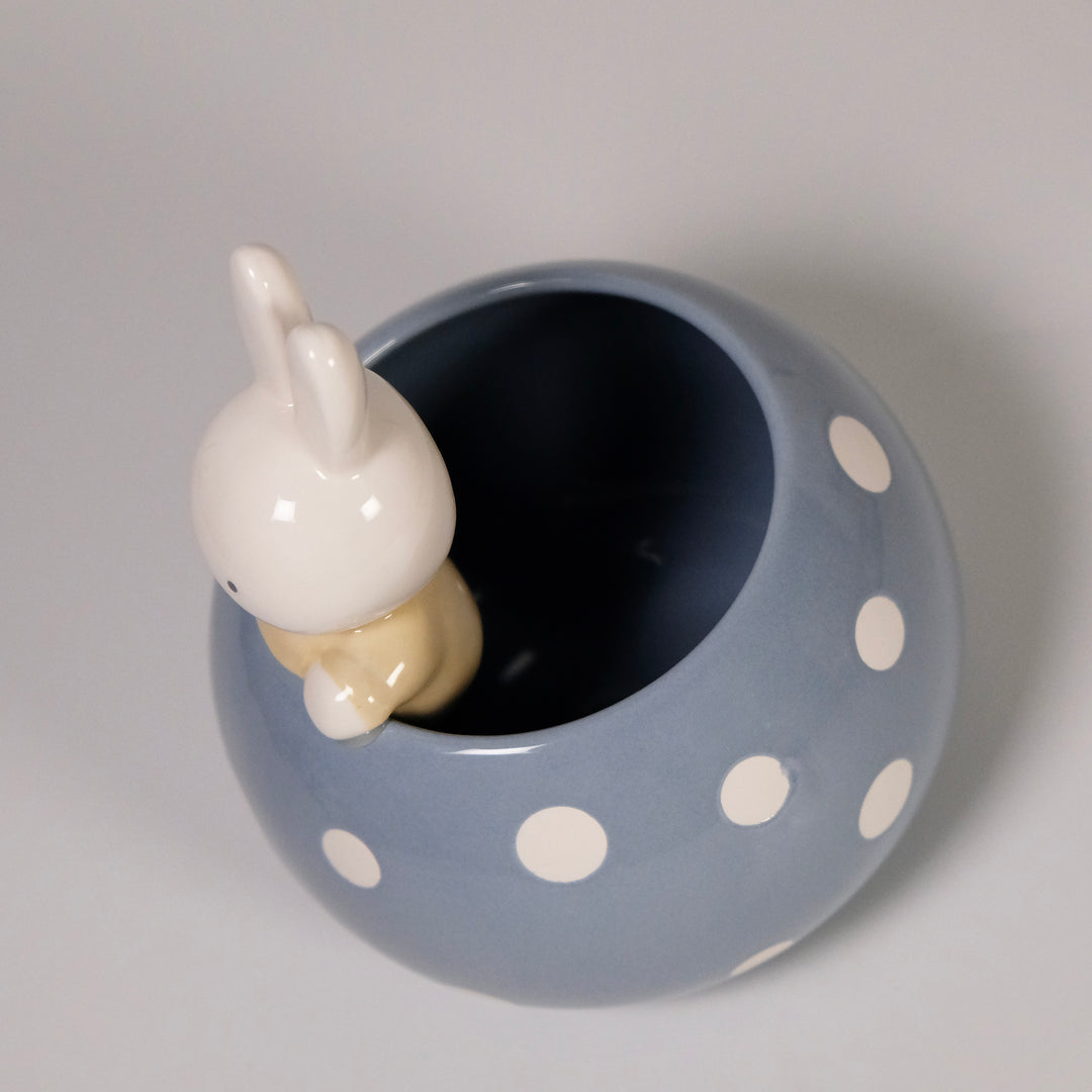 Miffy Peek-A-Bloom Blue Planter