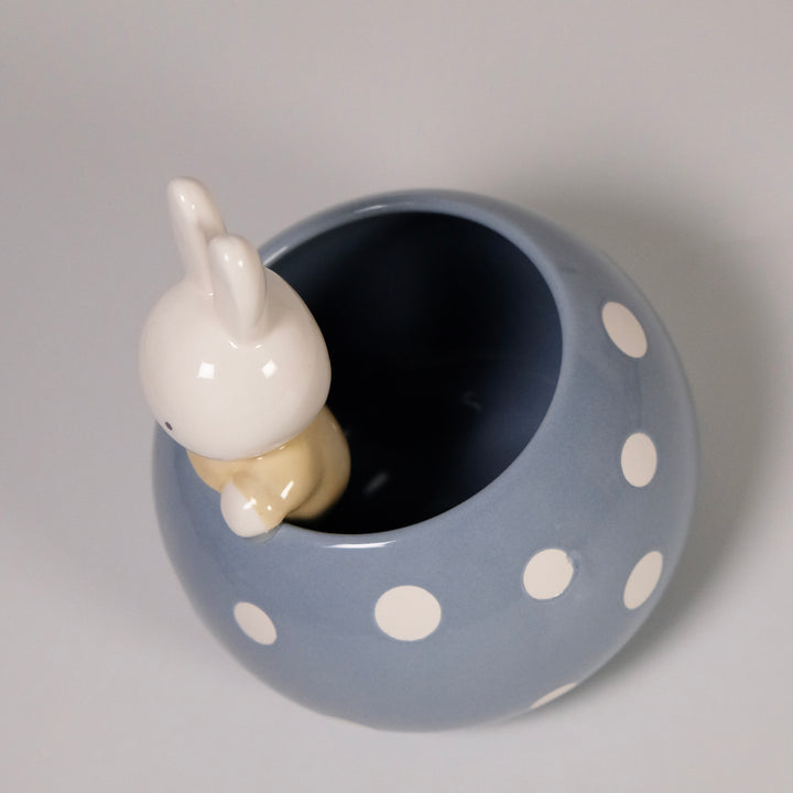 Miffy Peek-A-Bloom Blue Planter