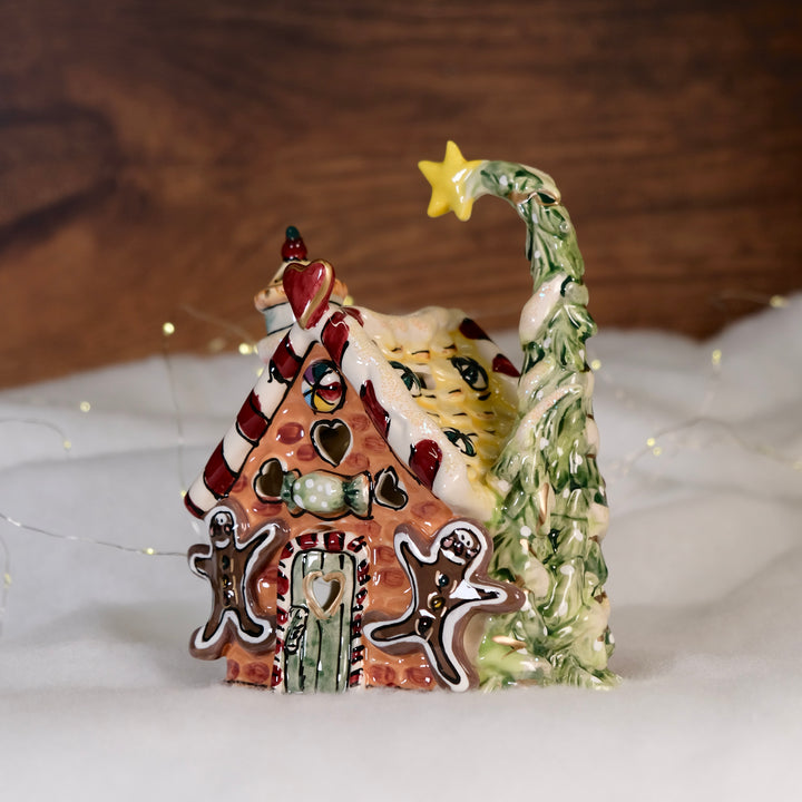 Gingerbread Candle House