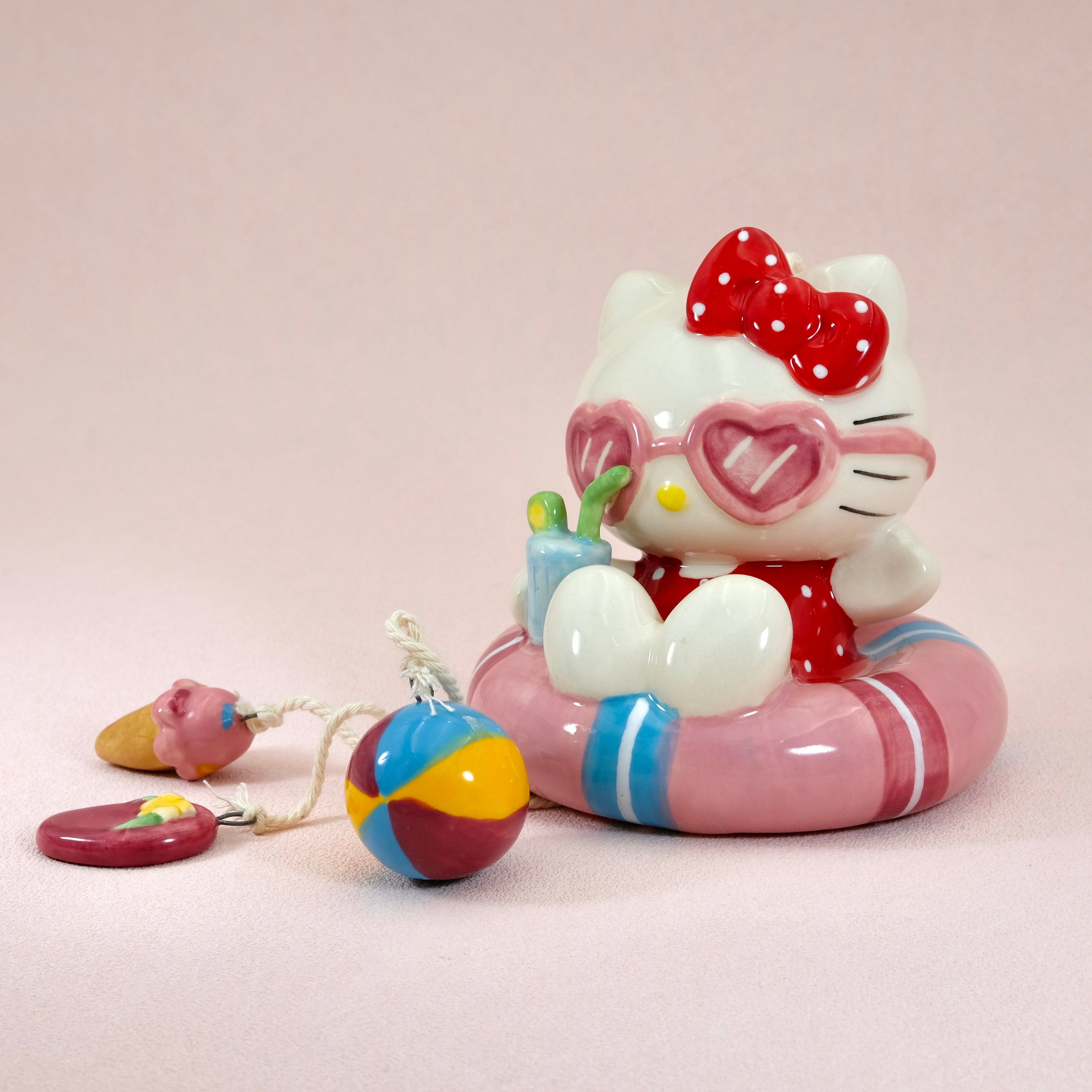 Hello Kitty Beach Fun Wind Chime