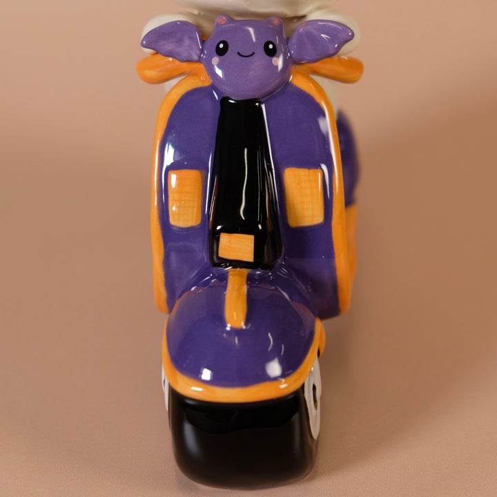 Hello Kitty Bat Scooter Figurine