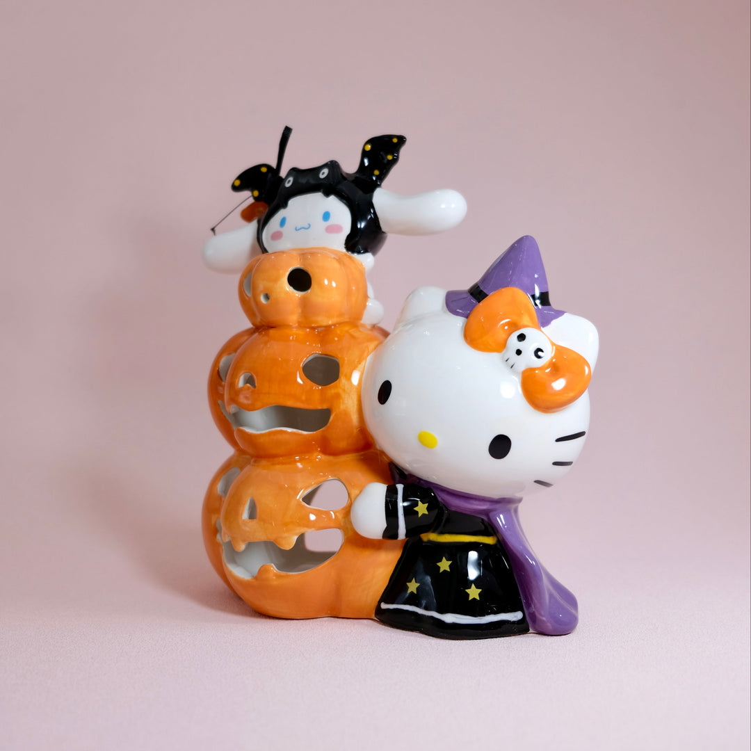 Hello Kitty and Cinnamoroll Haunted Heights Candle House