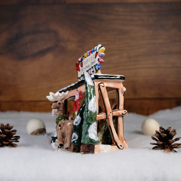 ReindeerVille - Cupid's Tree Lot Tealight Holder
