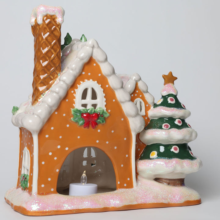 Hello Kitty and Friends GingerBread Candle House