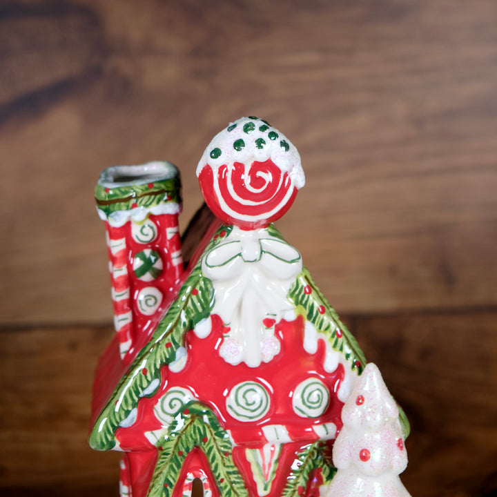 Candy Cane Inn Candle House