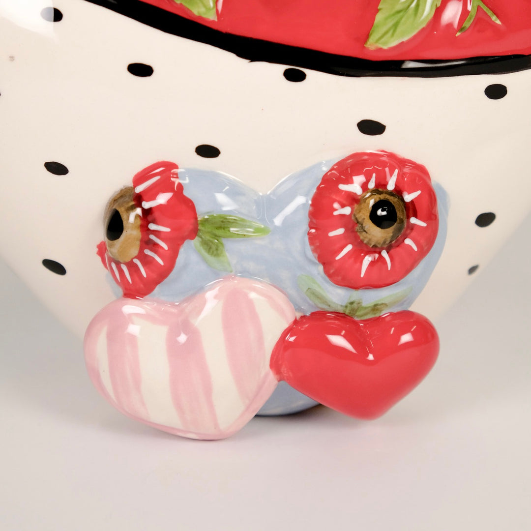 Clayworks Valentine's Day Rose Teapot