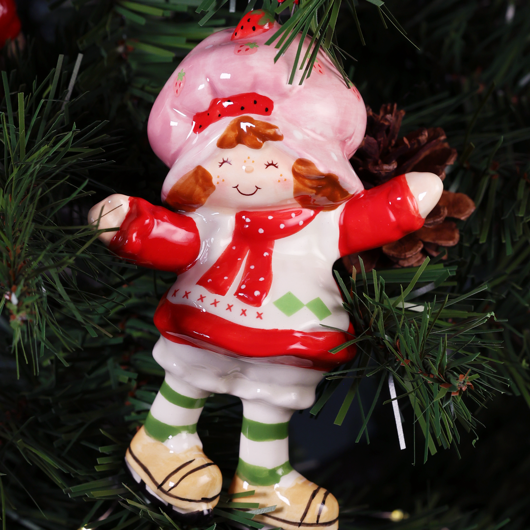 Strawberry Shortcake Berry Bliss Holiday Cheer Ornament Set of 2