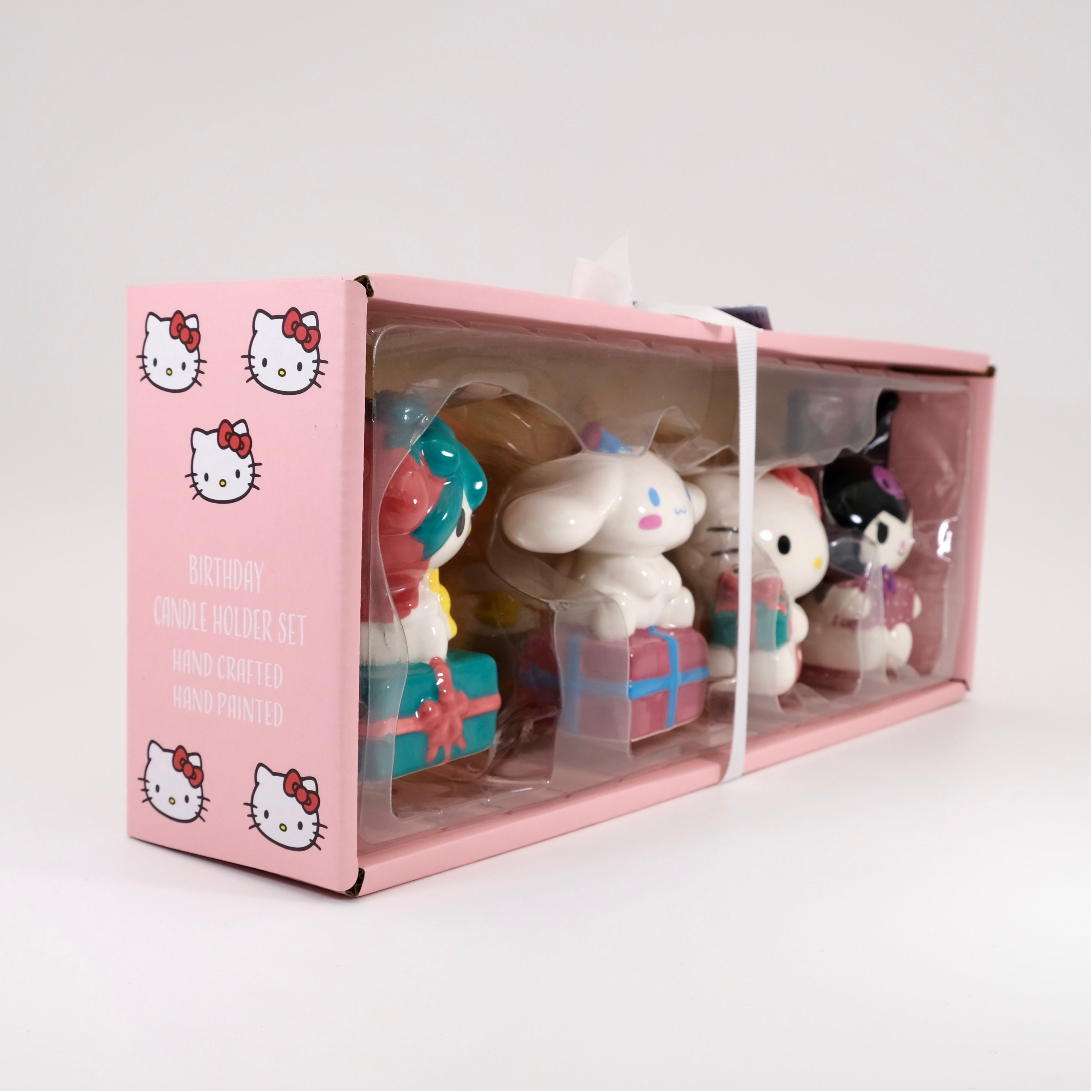 Hello Kitty and Friends Birthday Candle Holder 4 Pcs Set