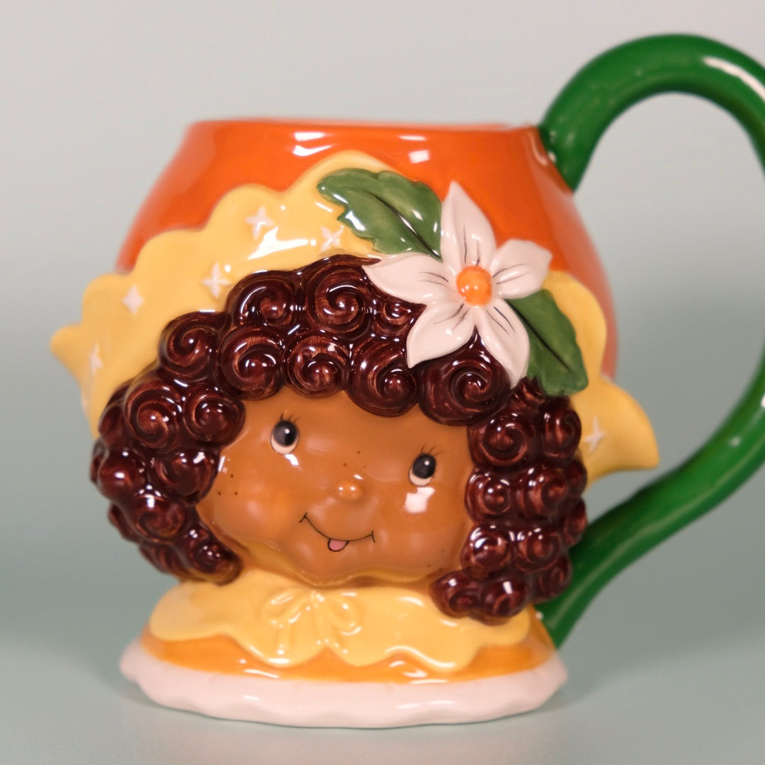 Orange Blossom Figural Mug