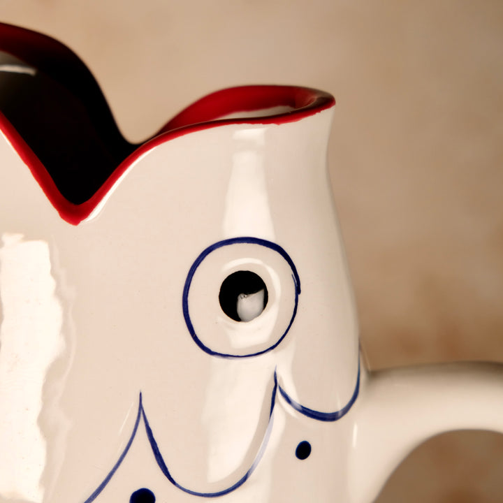 FLOWER FISH PITCHER