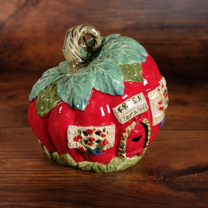 Valentine's Tomato Candle House